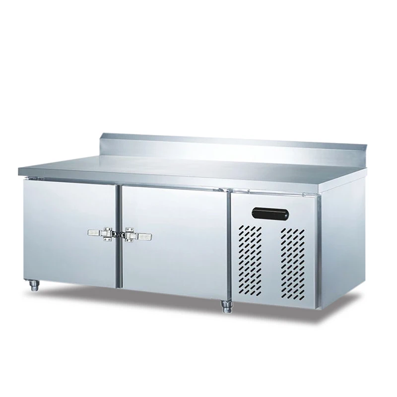 Manufacturer Work Table Kitchen Bench Stainless Steel Under Table Chest Workbench Fridge Freezer for Food