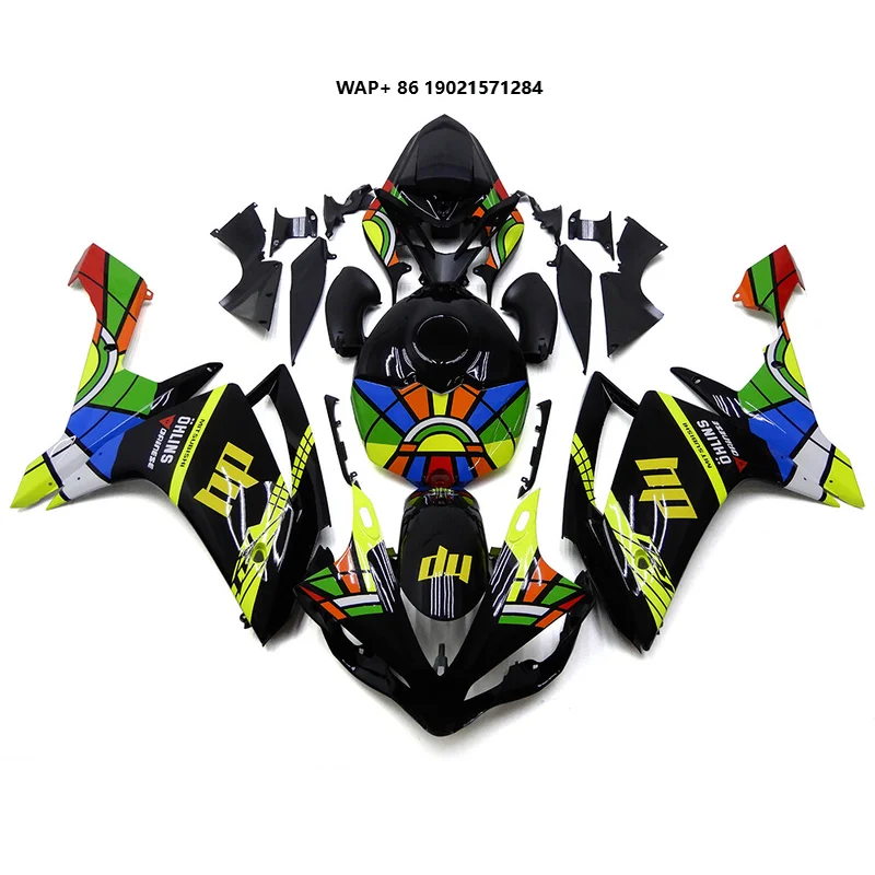 

ABS Plastics Body Kit For YZF-R1 2007-2008 Multicolor Painted Fairings