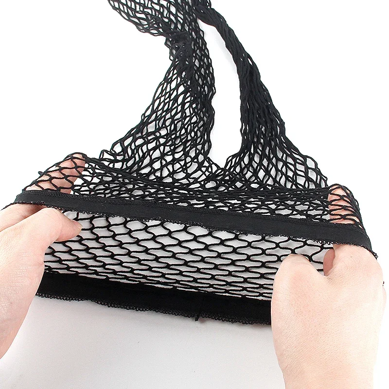 Club Party Strumpfwaren Weibliche Sexy Bunte Dessous Strumpfhosen Sexy Fishnet Frauen Mesh Strumpfhosen Aushöhlen Frauen Fisch Net Strümpfe – Detail 13
