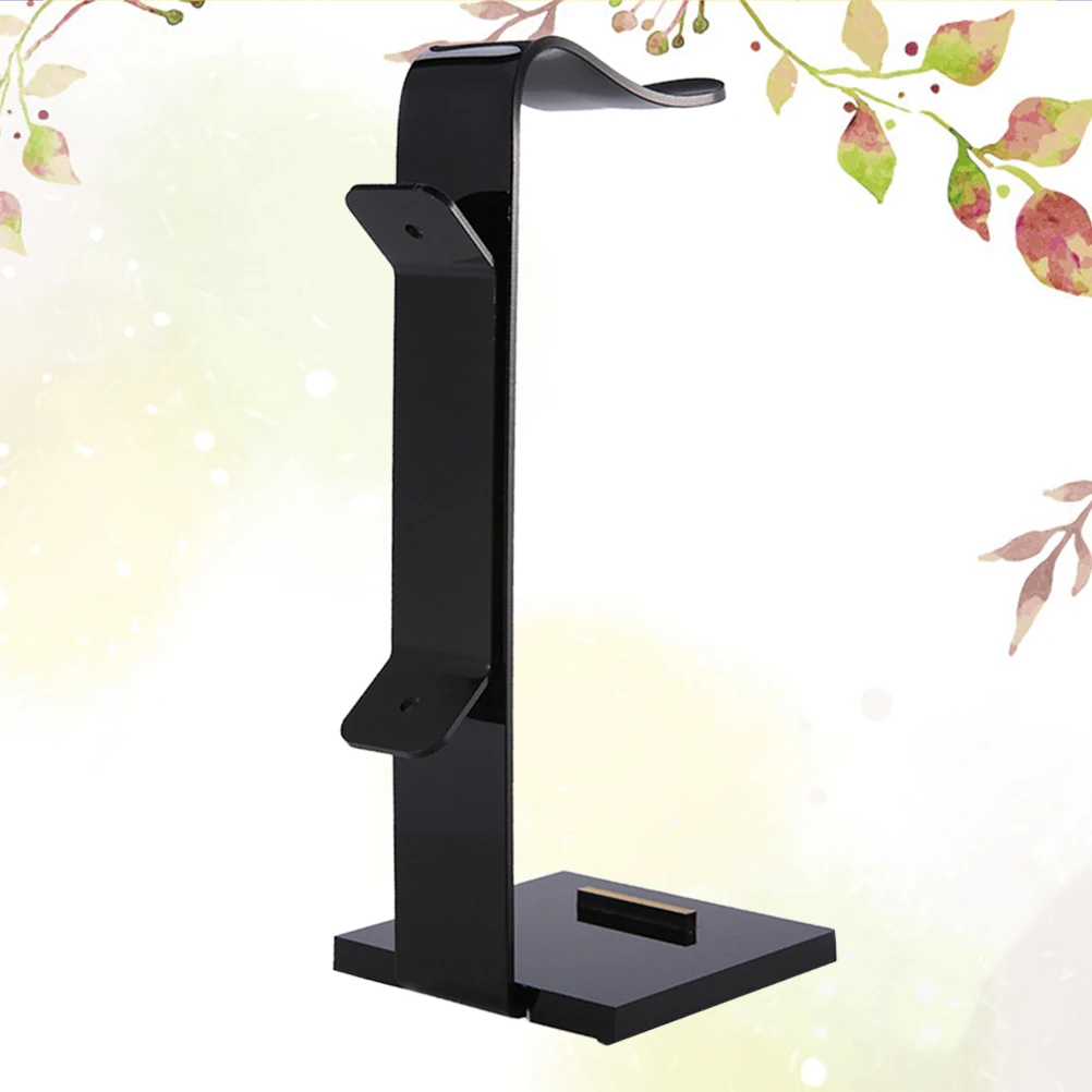 

Headphone Hanger Headset Stand Wired Headphones Brackets Accessories Showing Acrylic
