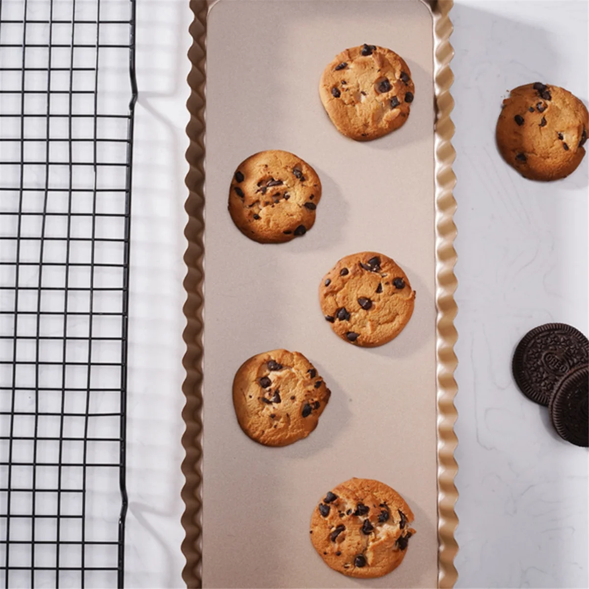 ONCE 14 Inch Cake Mold Baking Tool Toast Bread Loaf Pan with Removeable Bottom Baking Pan Household Bakeware Baking Pan