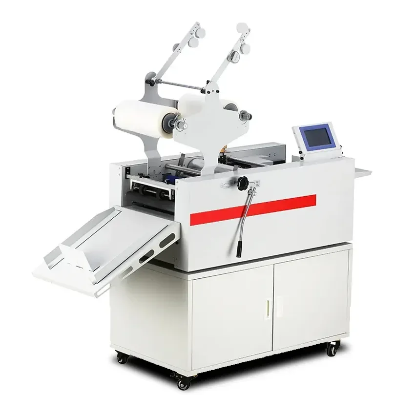 China High Quality FM400 Automatic Thermal Photo Laminating Machine with Auto Paper Feeding for Printing Shop