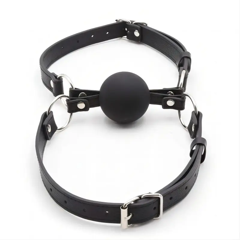 Bdsm Bondage Equipment Silicone Gag Mouth Plug Adult Games Sex Toy Open Mouth Gag Plug Adult Sex Toys Sex Toys for Couple