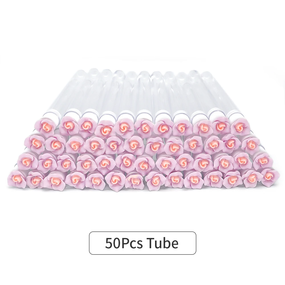 Tube de brosse à cils jetable, 10/50 pièces, baguettes de Mascara, Tube de bobines de cils réutilisables, nettoyeur anti-poussière, Tubes de rangement