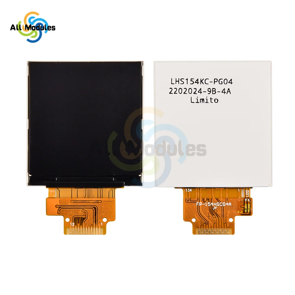 Imagem -03 - Tela de Exibição Colorida Tft Lcd Ips 154 114 St7789 St7789v Drive ic Spi hd