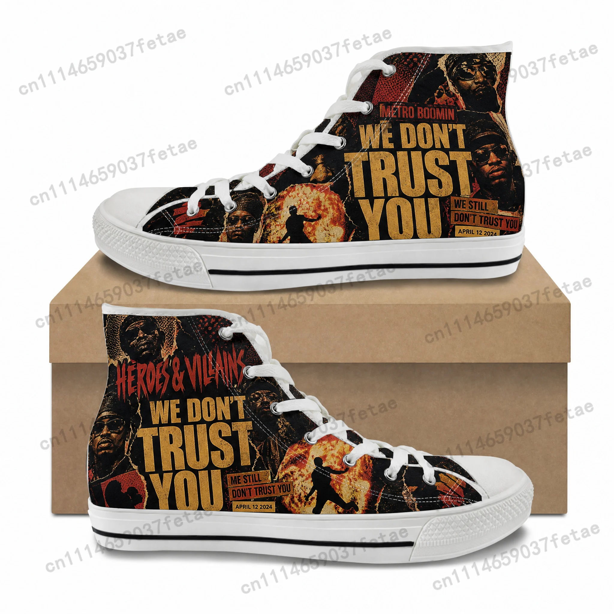 Metro Boomin High Top High Qua - đánh giá và giá Men Shoes Metro