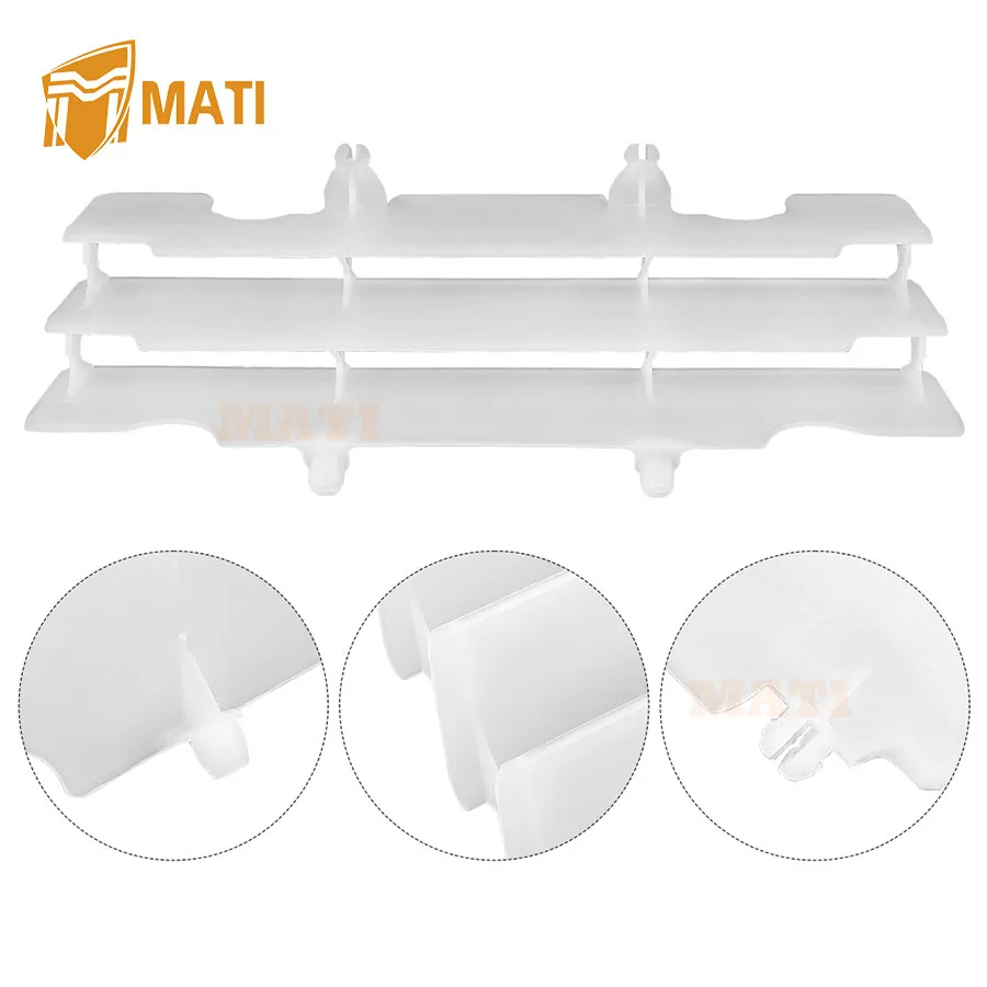 M MATI Left & Right Radiator Grille Louvre Rad Guard for Honda CR125 1992-1997 19033-KZ4-860