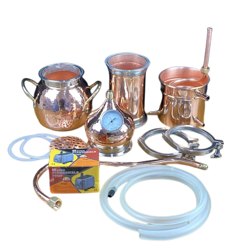 3L Hand made Copper  Alembic ,  copper distiller, distillation set