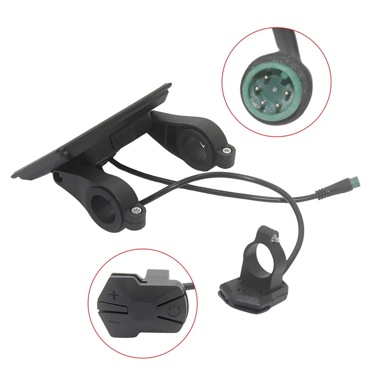 

N17R H6C ЖК-дисплей Интеллектуальный дисплей скорости прибора Аксессуары для скутеров Литиевая батарея Дисплей приборов