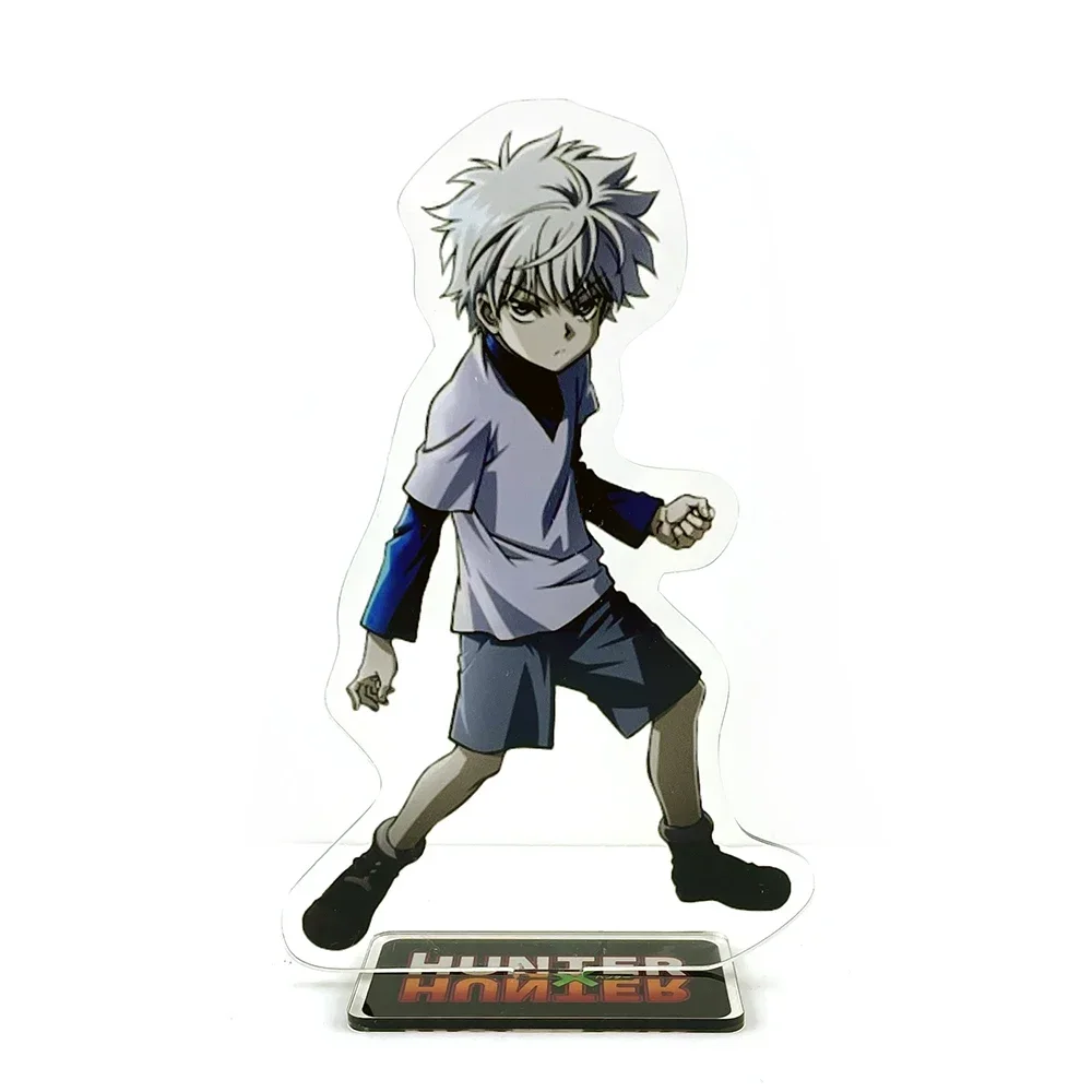 Killua Zoldyck acrylic standee figurines desk decoration cake topper