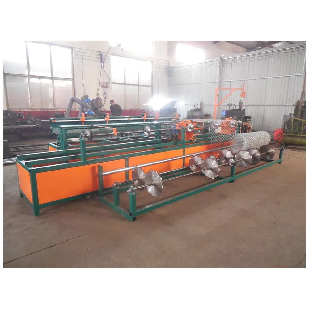 Chinese Supply Durable and Stable Performance Single Wire Chain Link Fence Machine for Advertising Company