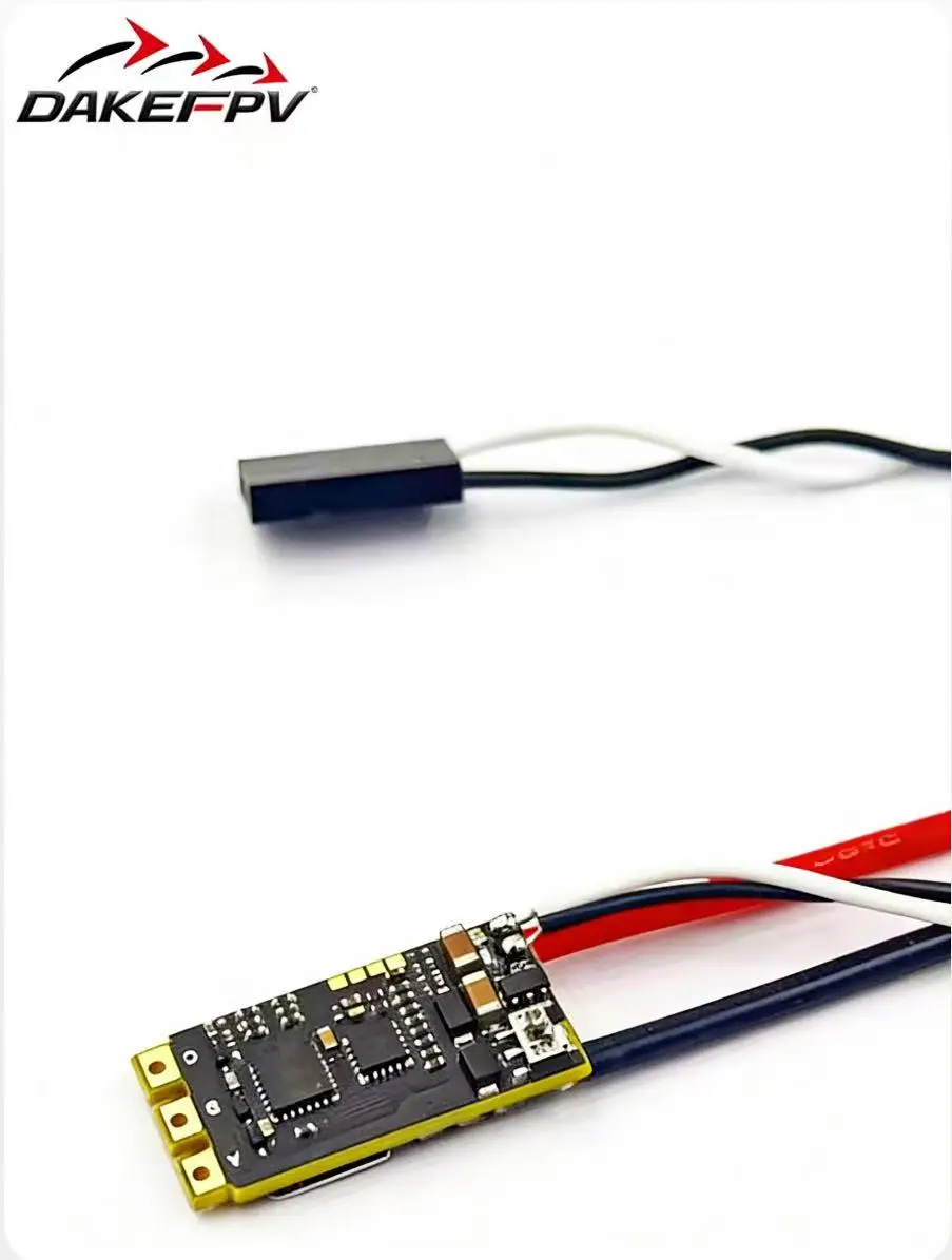 DAKEFPV ST32 35A 45A ESC Mini Elektronischer Geschwindigkeitsregler 2-6S Signalkabel PWM/DSHOT/Sinus für FPV-Renndrohnen RC-Crawler-Autos