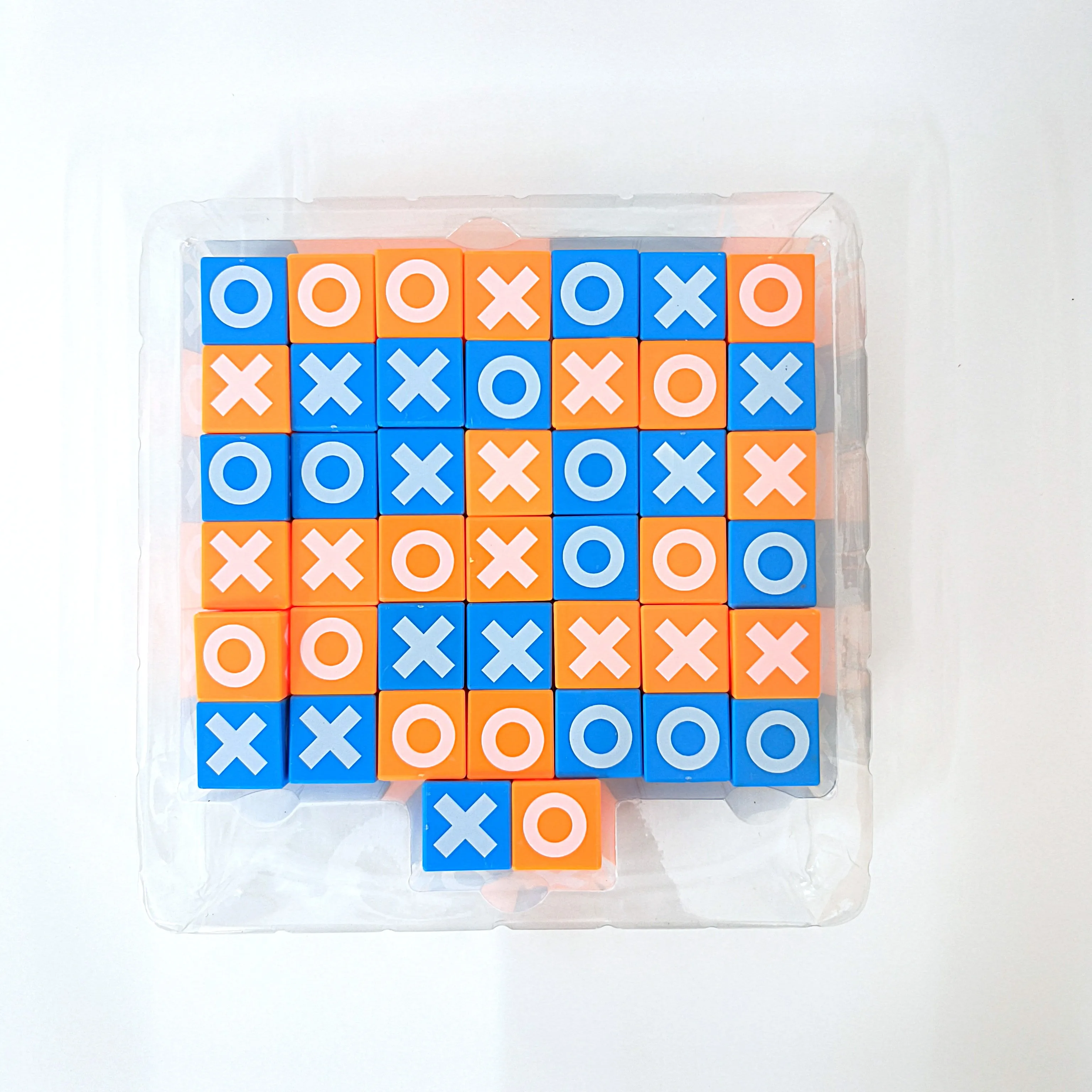 Four in a Row Board Game Colorful Plastic Block Matching Stacking Tic Tac Toe Bricks Strategy Toys for Kids and Parents