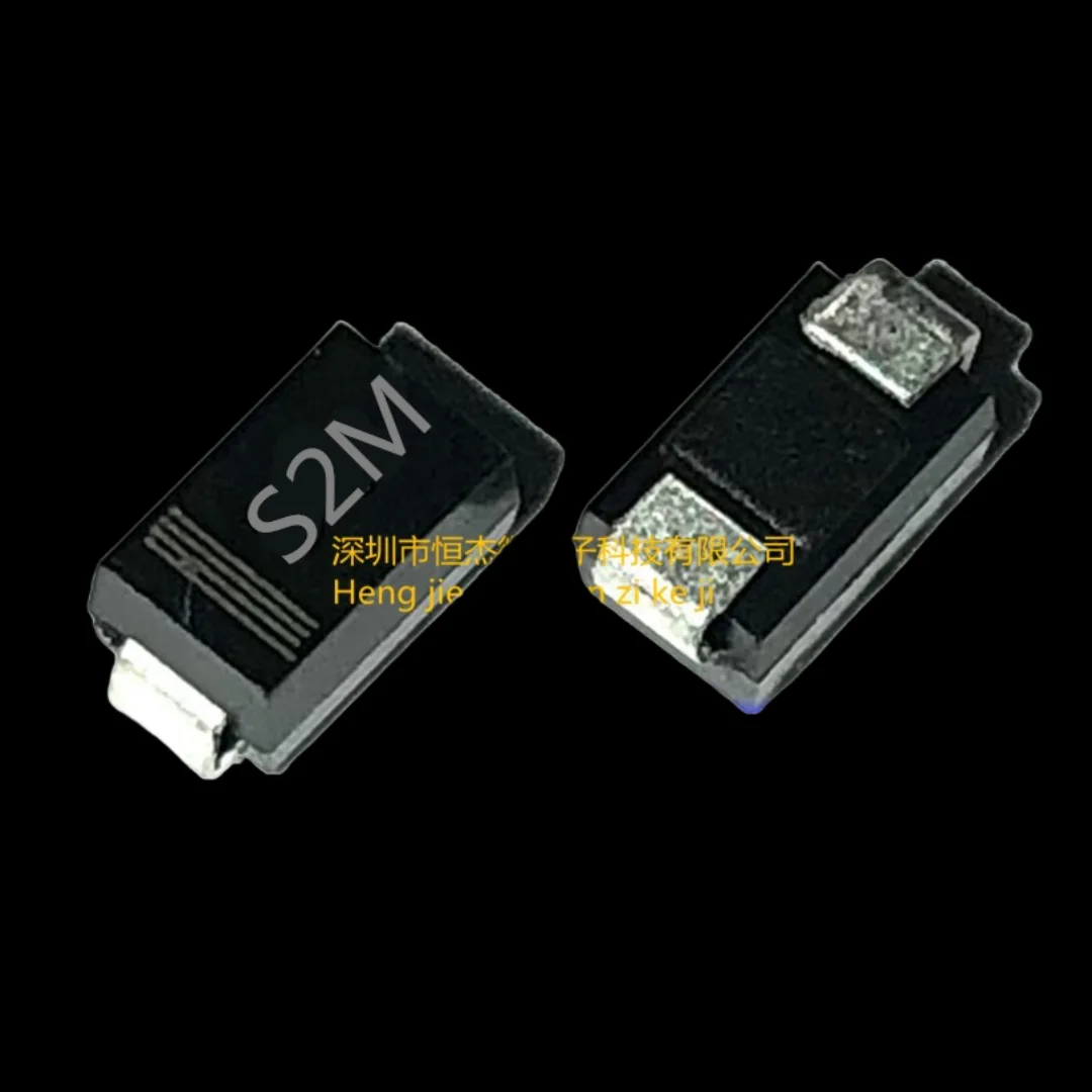 50PCS/SMD Diode S2M SMA RL207 rectifier 2A/1000V DO-214AC