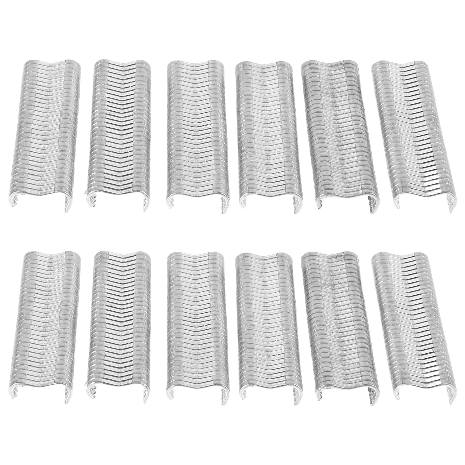 

M Staples for Chicken Rabbit Cages Wire Fencing Clips Poultry Mesh Wire Cage Staple Enclosures Repair Tools Silver