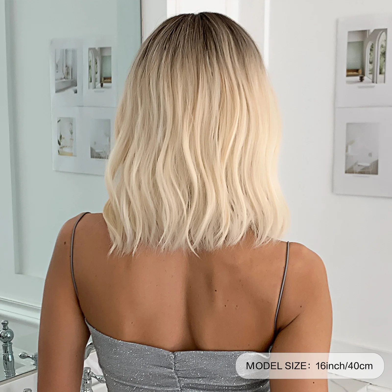 شعر مستعار تشى الانفجارات التغيير التدريجي البلاتين قصير مجعد الشعر الألياف الكيماوية ارتفاع درجة الحرارة الحرير روز شبكة الباروكات