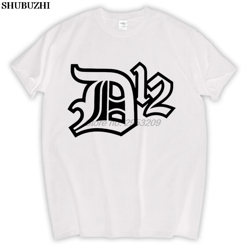 D12 The streets Hip hop Men and  Pure cotton Round collar With short sleeves T-shirt sbz5276