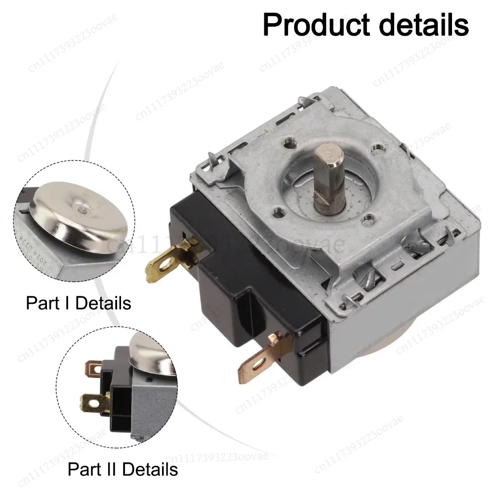 Electric Oven Timer Switch Mechanical Timer for Pressure Cooker Rice Cooker Steamer, Replacement Parts