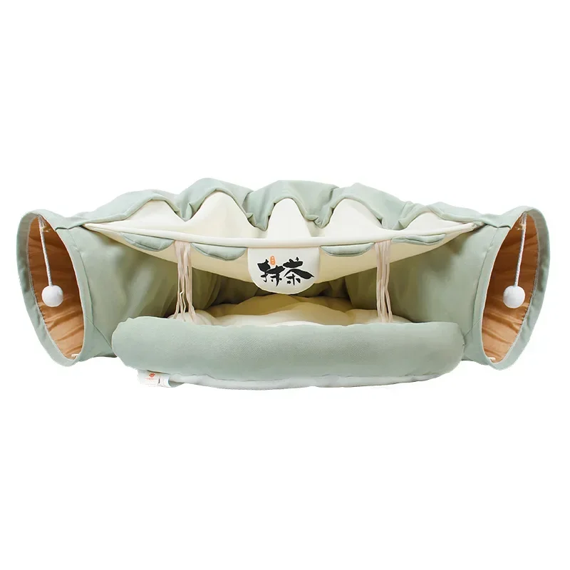 

Tunnel Four Seasons Tent Cat Nest Cat Bed Cat Passage Drilling Toys Summer Cool Pet Supplies