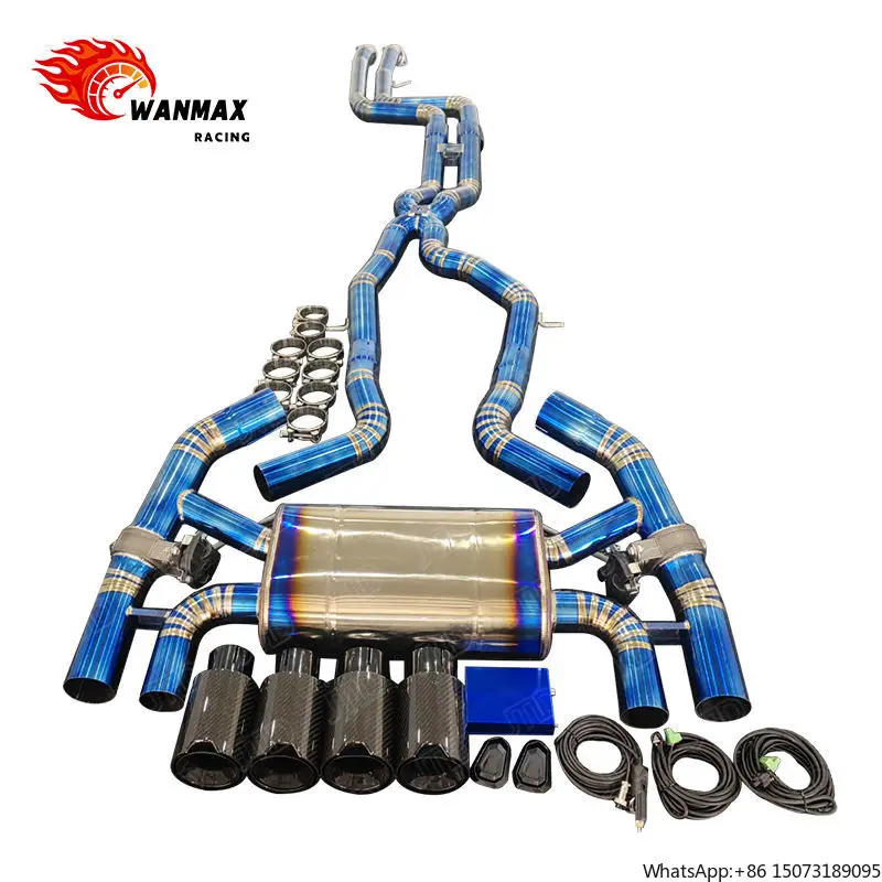 

Titanium Alloy Catback Muffler Exhaust System for 2016-2021 M2 Competition F87 Exhaust Equal Length