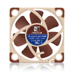 Noctua NF-A4X10 24V PWM Fan,Applicable to the ideal choice fan for 3D printer,Not suitable for computer case fan