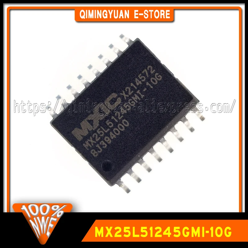 1~20PCS/LOT MX25L51245GMI-10G SOP16 MX25L51245GMI 10G  512Mbit NOR flash memory chip 100% New Spot stock