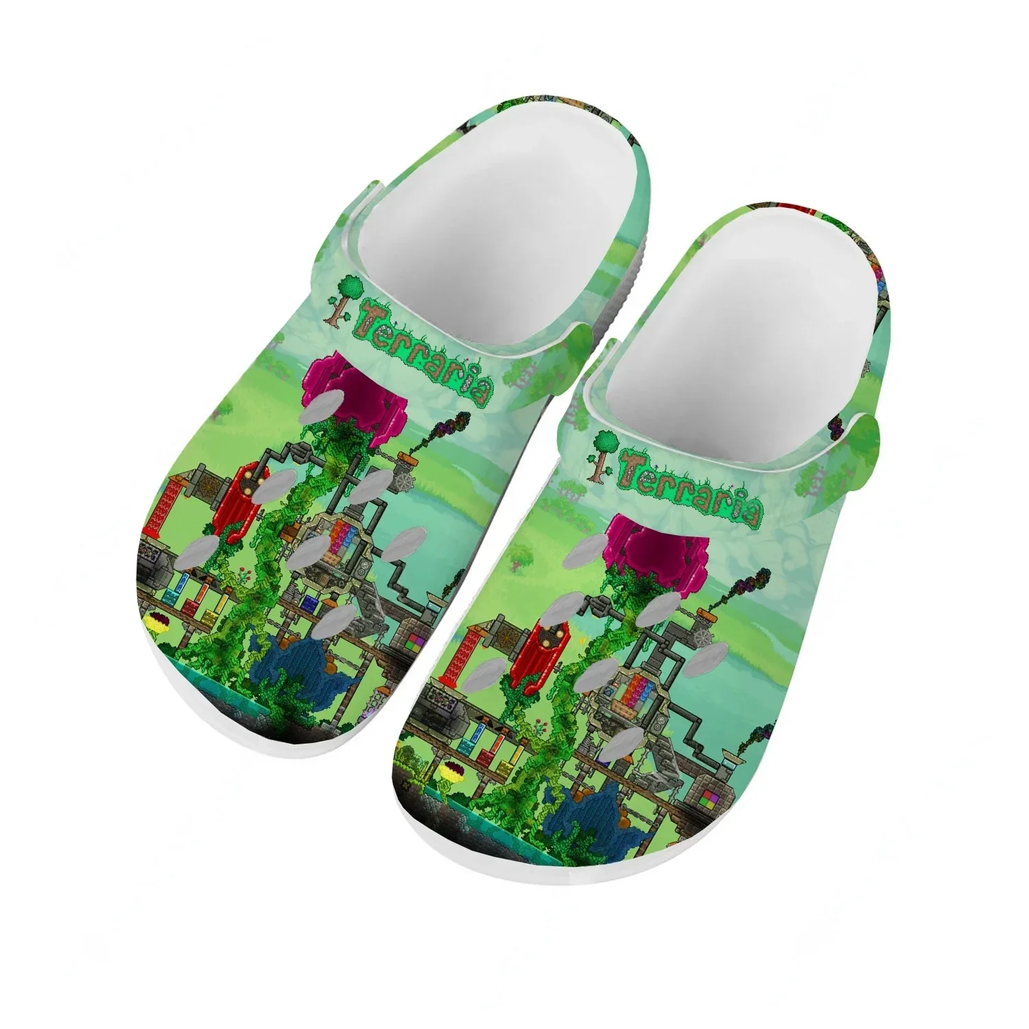

Terraria Water Shoes Mens Womens High Quality Fashion Home Garden Clogs Customizd Sandals Beach Breathable Hole Slippers