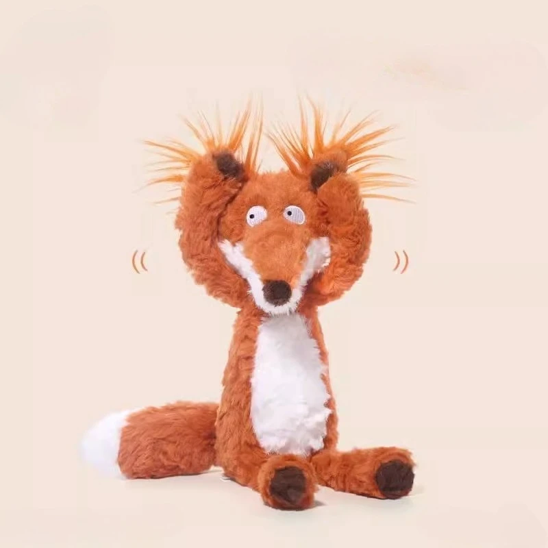 Ugly Cute Fox Plush Toy  Whimsical Abstract Stuffed Animal, Ugly Cute Doll for Girls, Unique Birthday Gift & Quirky Decor