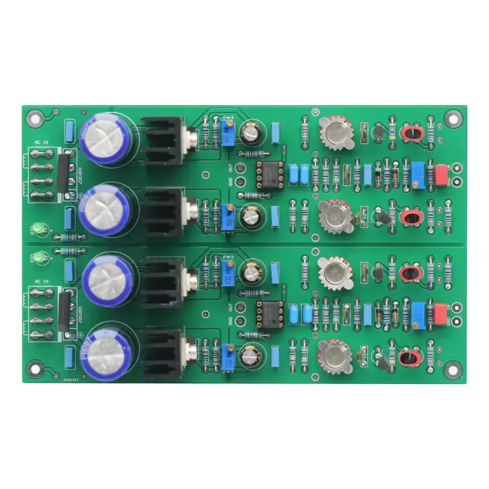 

Плата предусилителя Mark JC-2 HIFI с ультранизким уровнем искажений, класс A, на MOSFET-транзисторах, с теплым звучанием, JC2