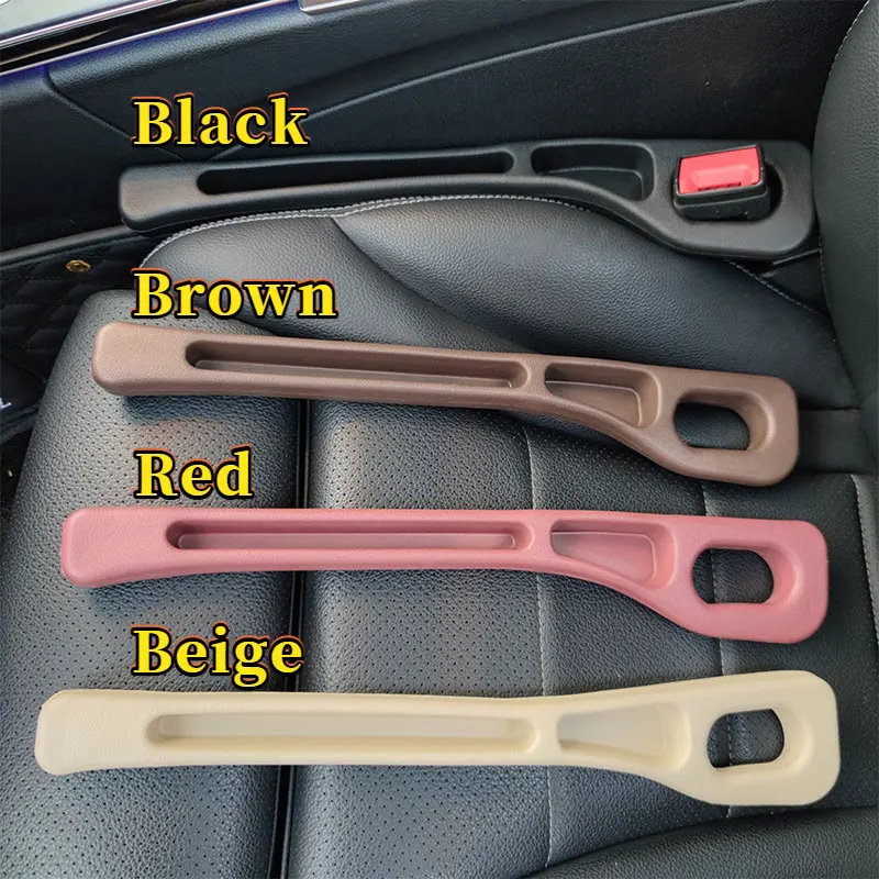2Pcs Universal Car Seat Gap Plug Strip Side Seam Car Gap Filler Leak Proof Seat Gap Storage Organizer Auto Interior Decoration view 5