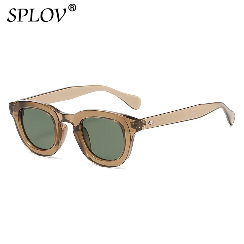 

Ins Fashion Round Women Rivets Sunglasses Popular Driving Shades UV400 Retro Gradient Brand Designer Men Trendy Sun Glasses
