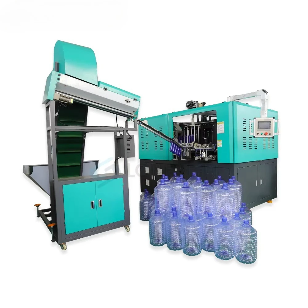 

4-Cavity Fully Automatic Blow Molding Machine For 1L-5L Plastic Bottles Production Mineral Water Bottle Making Equipment