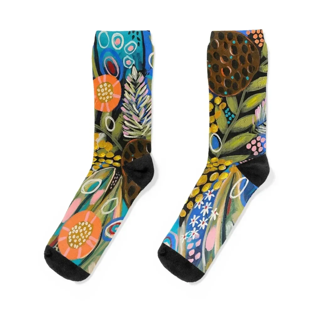 My luscious garden Socks designer gym Ladies Socks Men's