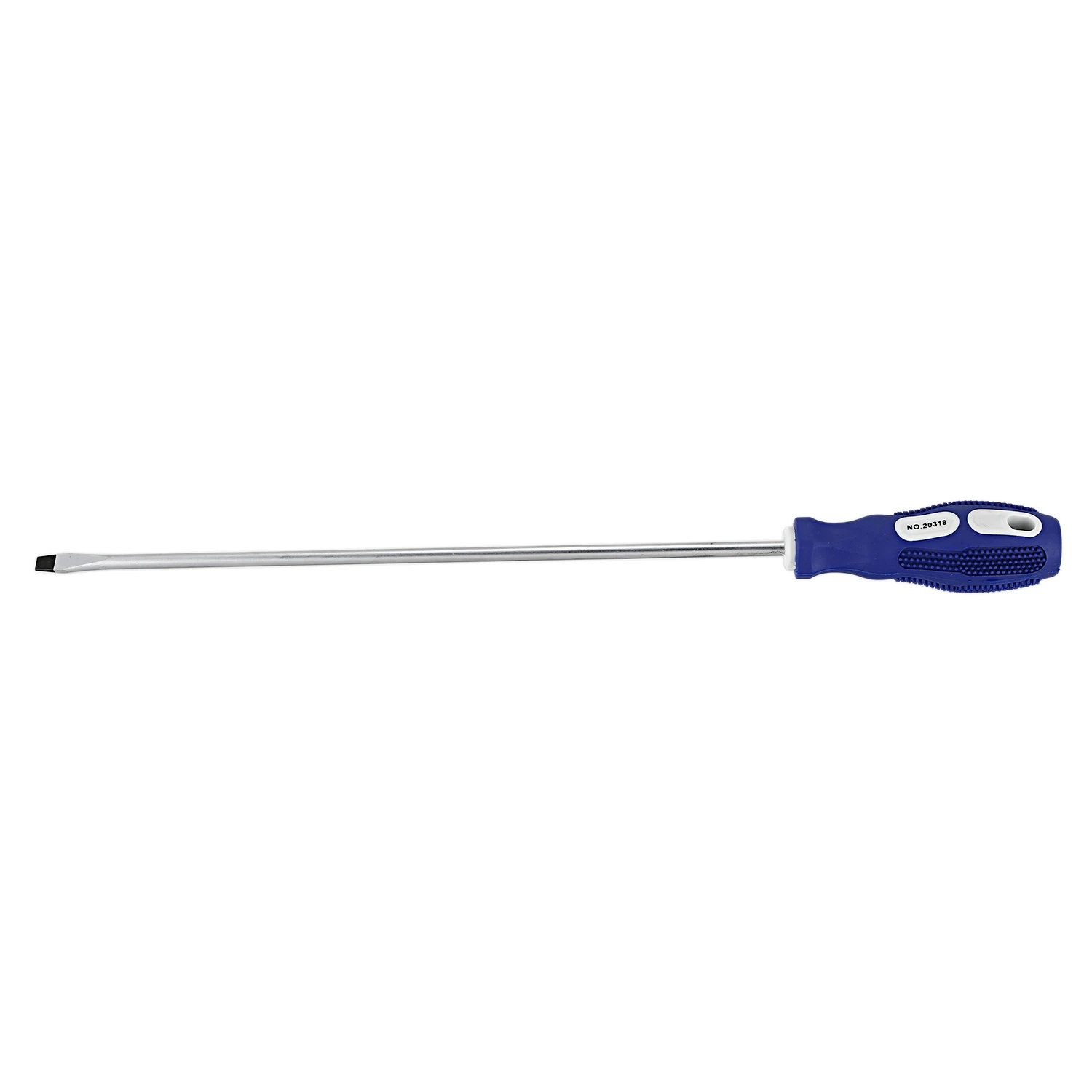 30.5 cm long shaft 6.5 mm magnetic tip flat-head screwdriver handy instrument