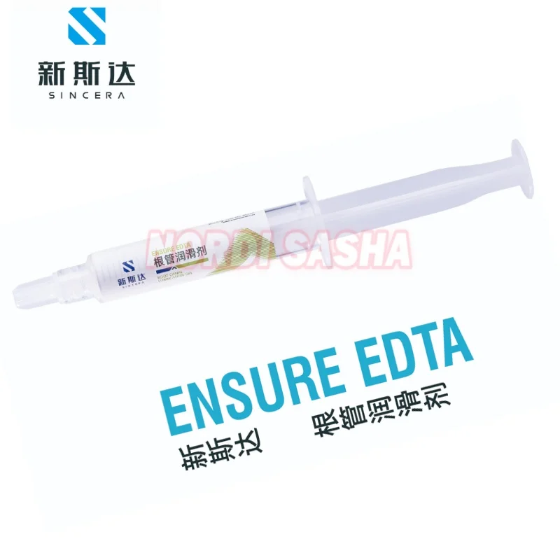 

5 мл SINCERA Dental Ensure EDTA Гель для смазки корневых каналов Очистка и подготовки корневых каналов зубов