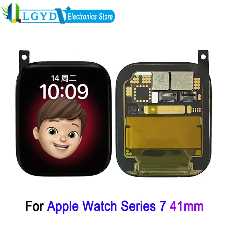 

LTPO OLED LCD Screen For Apple Watch Series 7 41mm Smartwatch Display with Digitizer Full Assembly Replacement Part