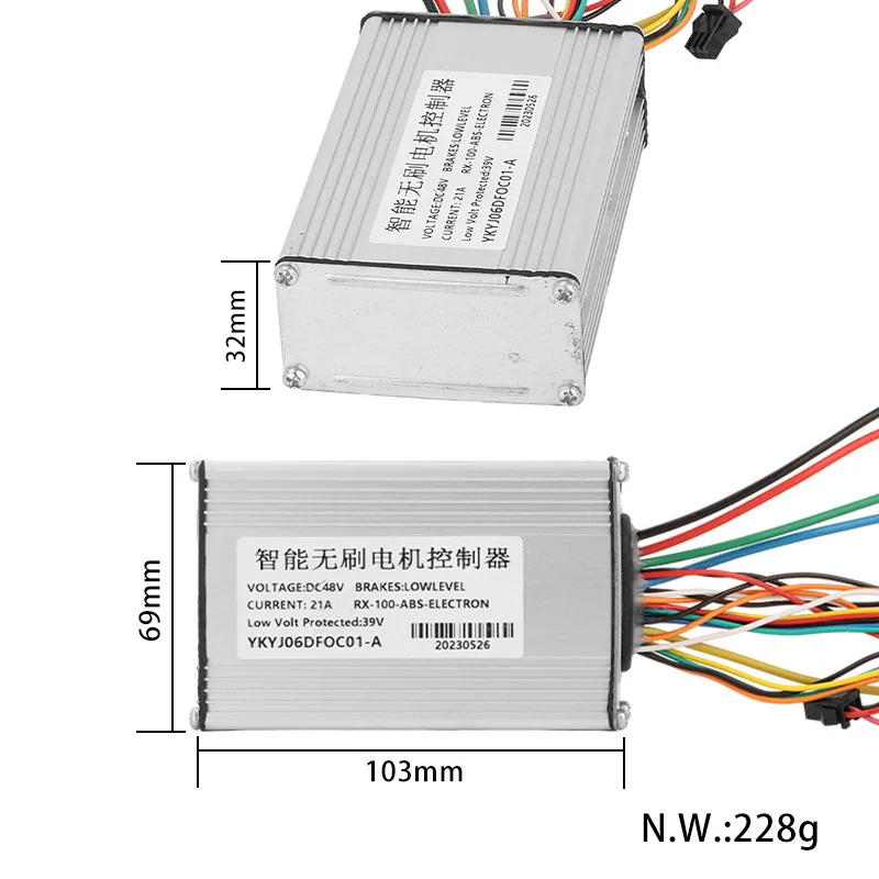 

Контроллер для электросамоката KUGOO M4pro с двойным приводом для бездорожья - аксессуар для бесщеточного двигателя 48В21А