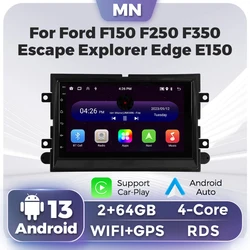 Car Radio For Ford F350 500 F150 Explorer Edge Escape Sport Mercury Lincoln Expedition Mustang Car play Multimedia Player GPS