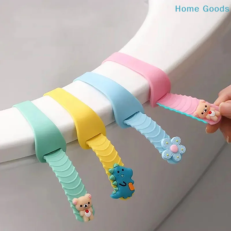 preferred2 Pieces/set Lift Seat Handle Bracket Toilet Lid Lifter Toilet Lid Lifting Tool Ring Bezel Bathroom Sanitary Toilet