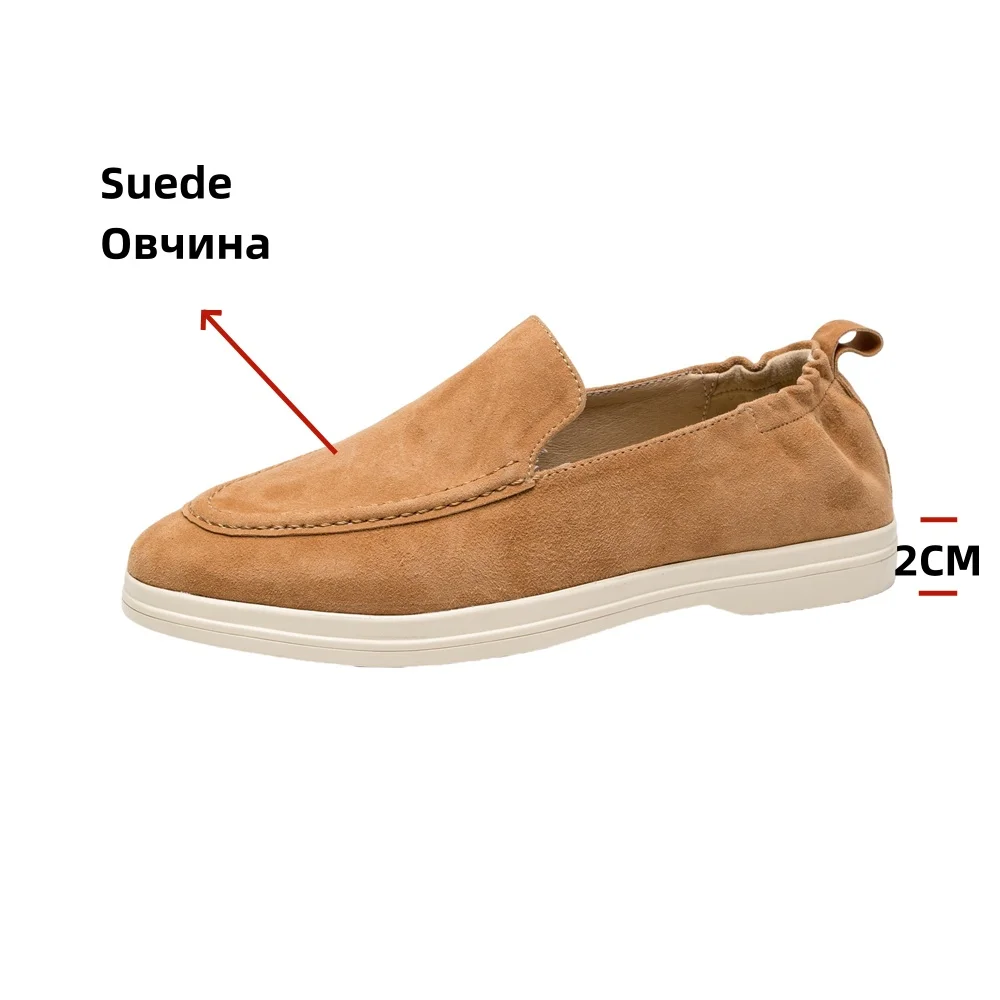 FEDONAS New Women Flats Platforms Suede Leather Shoes Round Toe Fashion Elegant Office Shoes Woman Autumn Casual loafers Shoes