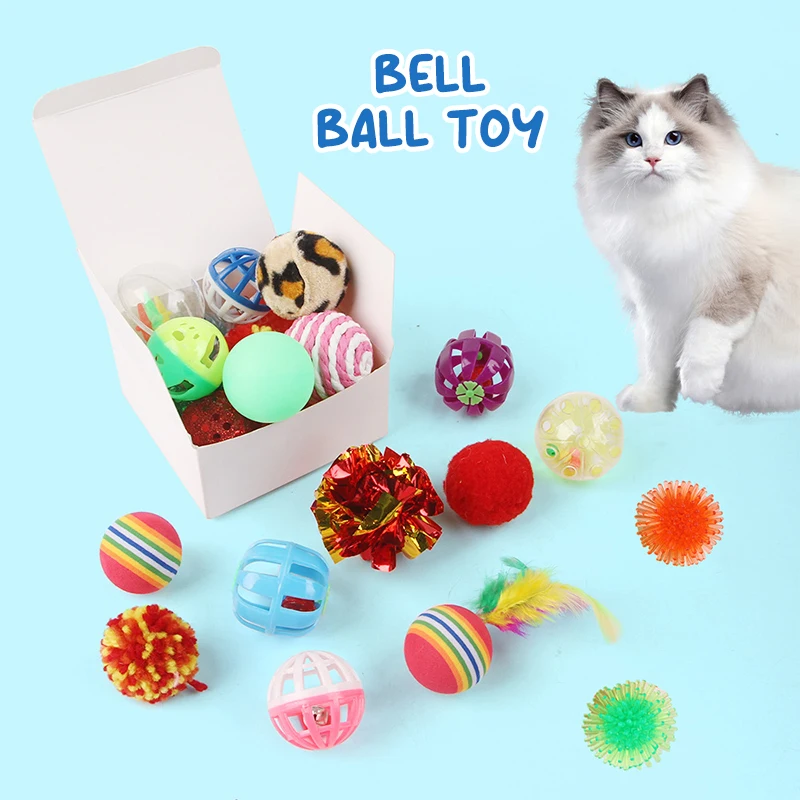 Creative Feather Stretch Ball Cat Toys Novel And Interesting Indoor Kitten Training Toys Pet Supplies