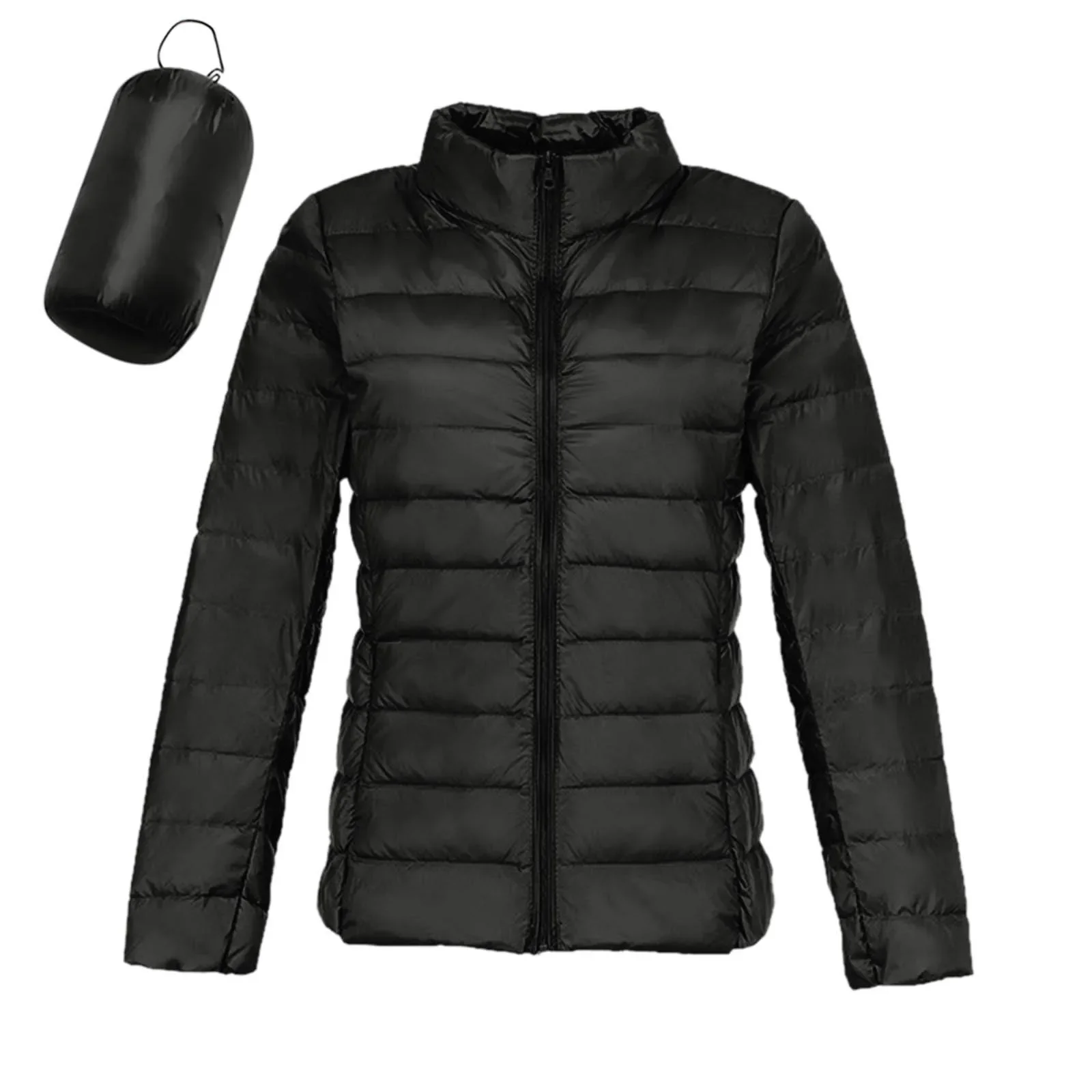 

Women Winter Coat 2023 New Ultra Light White Duck Down Jacket Slim Women Winter Puffer Jacket Portable Windproof Down Coat