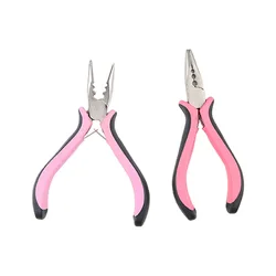 Mini Pince à 3 Trous pour Micro CharacterRing/Liens, Extensions de Cheveux en Plumes, Aéré et Outil d'Épilation, Pince à Cheveux, Outils d'Extension