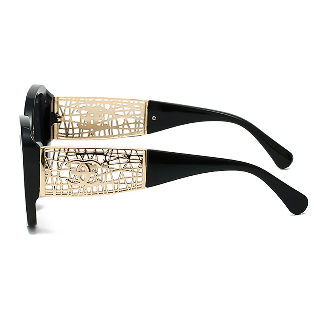 2025 خمر الفاخرة مصمم مربع النظارات الشمسية النساء الرجال موضة المتضخم نظارات شمسية الرجعية في الهواء الطلق القيادة الرجعية الظل UV400 #5