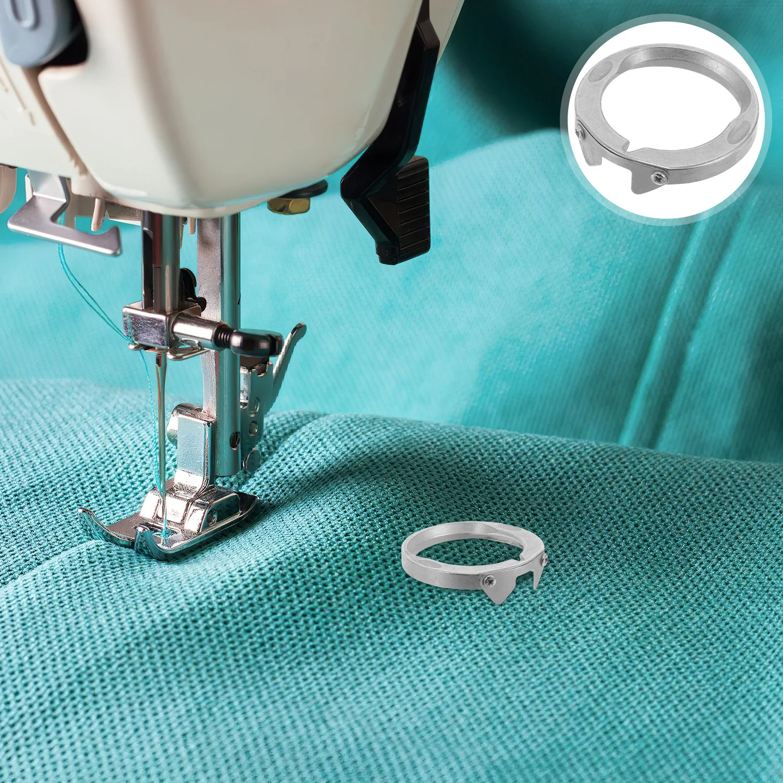 Caja de bobina, placa de cubierta de gancho, accesorios para máquinas de coser, mejora la estabilidad, funcionamiento suave, Compatible con Singer 2250 2259 3116