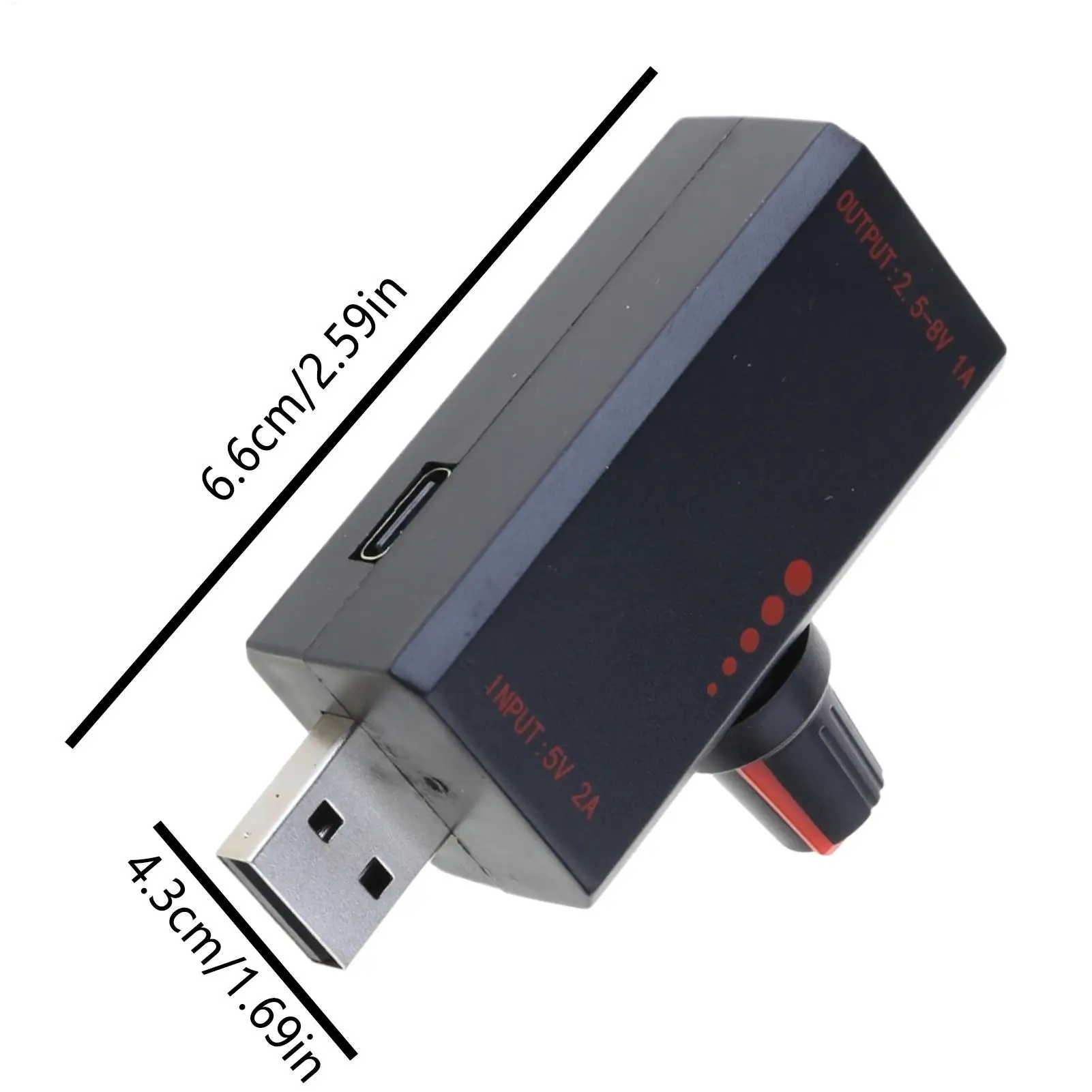 ตัวควบคุมความเร็ว 5V ปั๊มน้ำควบคุมความเร็ว USB ควบคุมตัวควบคุมป้องกันโบลเวอร์สำหรับโทรศัพท์มือถือเดสก์ท็อปกลางแจ้งทุกวัน