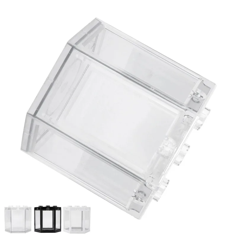 Small ornamental fish tank for fighting fish, 6-hole high transparency, can be stacked and placed, durable and sturdy
