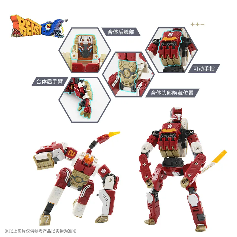 52TOYS Beastbox BB-34 BB-34ME Four Monkey Combination Giant Spirit God Toy Model Mech Boy Birthday Gift Series