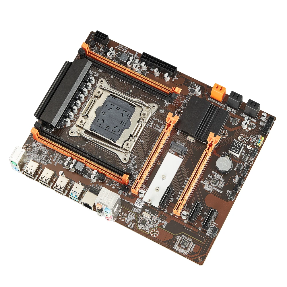 QIYIDA X99 motherboard LGA2011-3 with M.2 NVME slot DDR4 USB3.0 SATA3.0