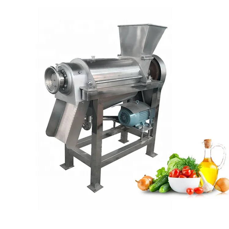 

Stainless steel industrial Juice Squeezing Machine Single Screw Fruit Orange Apple Juicer Machine Juice Extractor